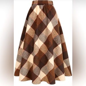 Plaid Skirt